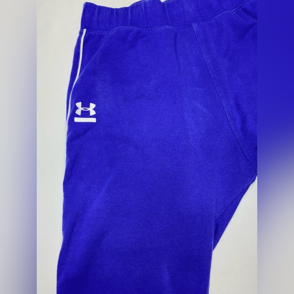 Royal Blue Under Armour Jogger Pants Sport Yoga Legging - Picture 7 of 7